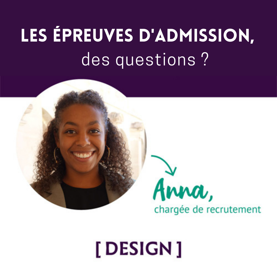 Epreuves d'admission, des questions ?